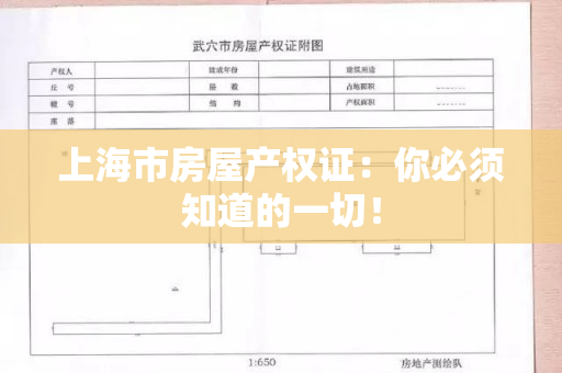上海市房屋产权证：你必须知道的一切！
