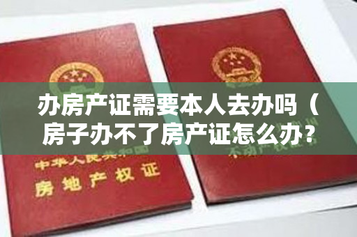 办房产证需要本人去办吗（房子办不了房产证怎么办？原因是什么？要怎么解决？）