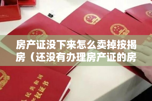 房产证没下来怎么卖掉按揭房（还没有办理房产证的房子要怎么交易？）
