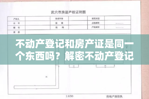 不动产登记和房产证是同一个东西吗？解密不动产登记与房产证的关系